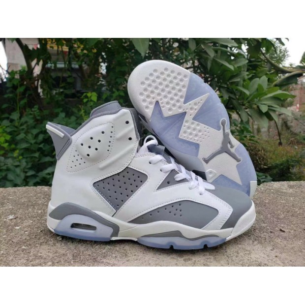 AIR JORDAN 6 COOL GREY GS 384665-100